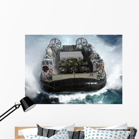Landing Craft Air Cushion Wall Decal Design 4