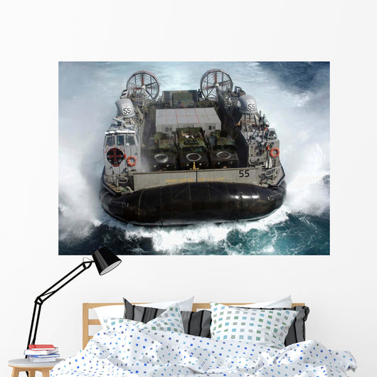 Landing Craft Air Cushion Wall Decal Design 4