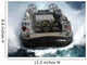 Landing Craft Air Cushion Wall Decal Design 4
