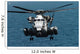 Us Marine Corps Ch-53e Wall Decal Design 2