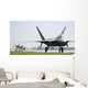 Two F-22a Raptors Taxi Wall Decal