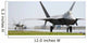 Two F-22a Raptors Taxi Wall Decal