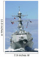 Uss Winston S Churchill Wall Decal