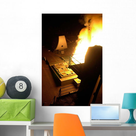 Tomahawk Land Attack Missile Wall Decal