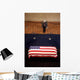 Mourner Pays His Respects Wall Decal