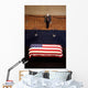 Mourner Pays His Respects Wall Decal