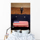 Mourner Pays His Respects Wall Decal