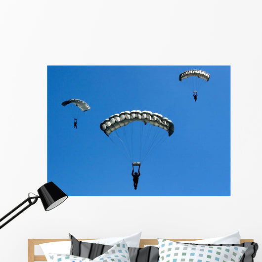 Airmen Perform High Altitude Wall Decal