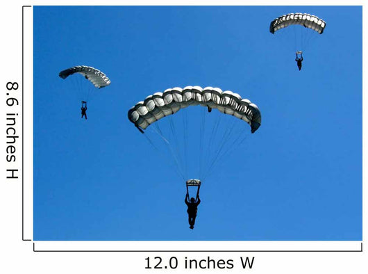Airmen Perform High Altitude Wall Decal