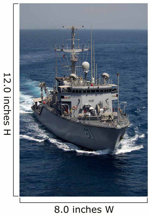 Osprey-class Mine Hunter Wall Decal