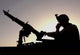 Us Soldier Talks Hand Wall Decal