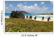 Us Marines Run out Wall Decal