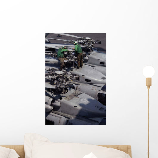 Aviation Structural Mechanics Inspect Wall Decal