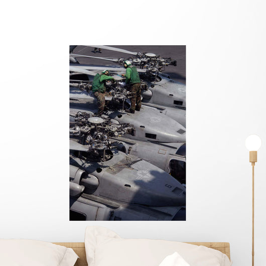 Aviation Structural Mechanics Inspect Wall Decal