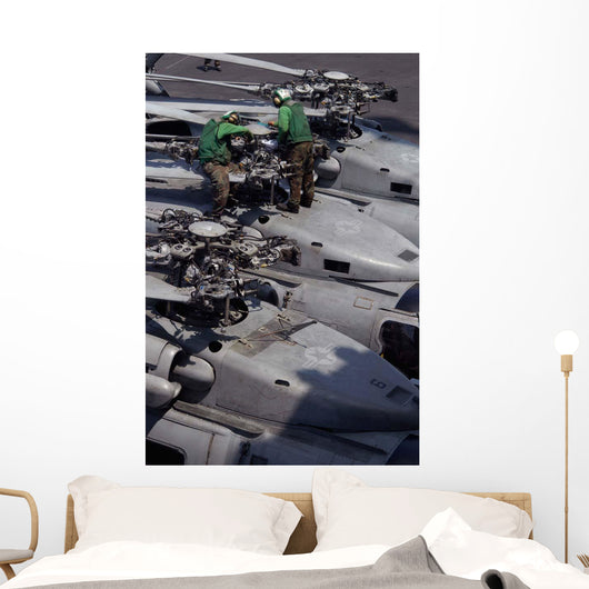 Aviation Structural Mechanics Inspect Wall Decal