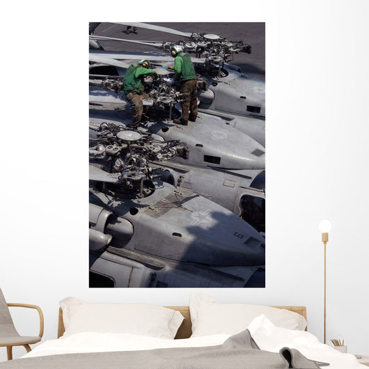 Aviation Structural Mechanics Inspect Wall Decal