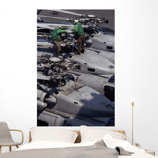 Aviation Structural Mechanics Inspect Wall Decal