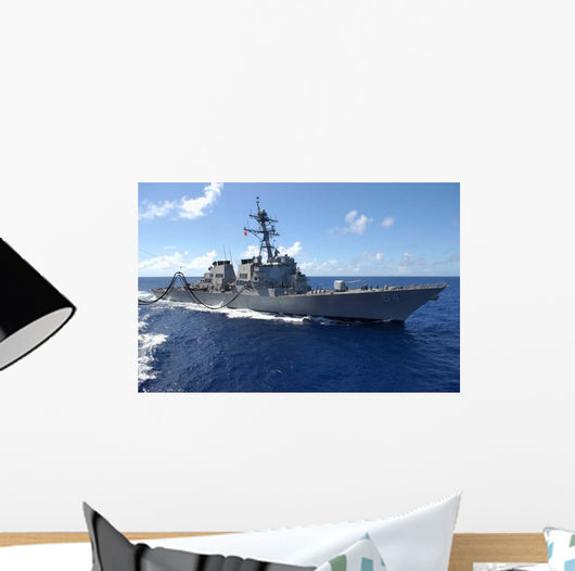 Guided Missile Destroyer Uss Wall Decal Design 6