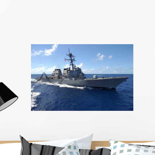Guided Missile Destroyer Uss Wall Decal Design 6
