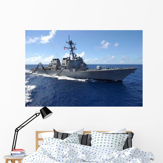 Guided Missile Destroyer Uss Wall Decal Design 6