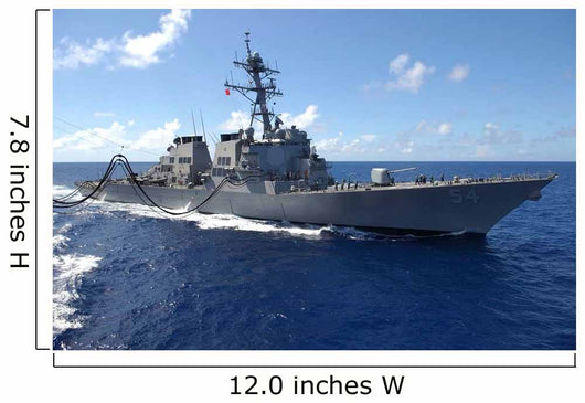 Guided Missile Destroyer Uss Wall Decal Design 6