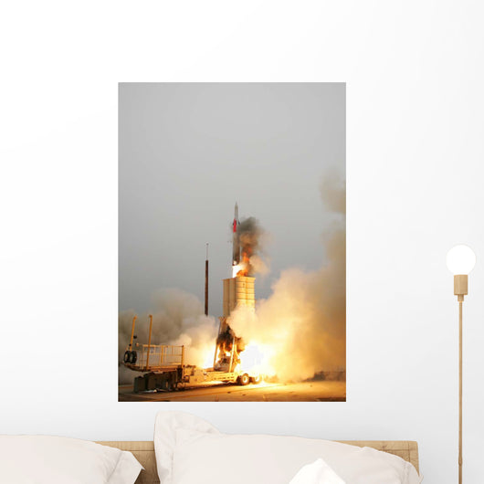 Arrow Anti-ballistic Missile Interceptor Wall Decal Design 2