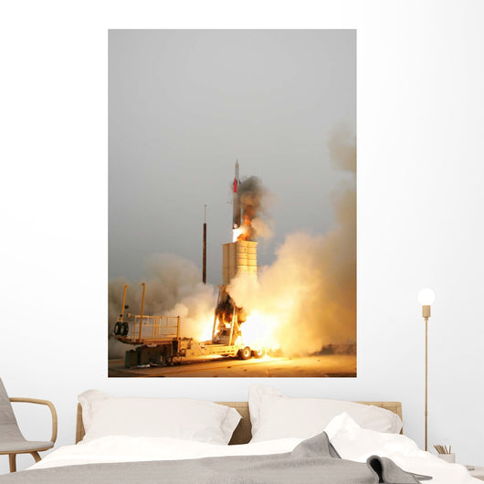 Arrow Anti-ballistic Missile Interceptor Wall Decal Design 2
