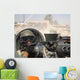 Soldier Pulls Security from Wall Decal