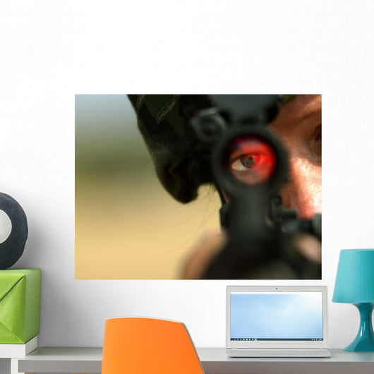 Soldier Sights Pop up Wall Decal