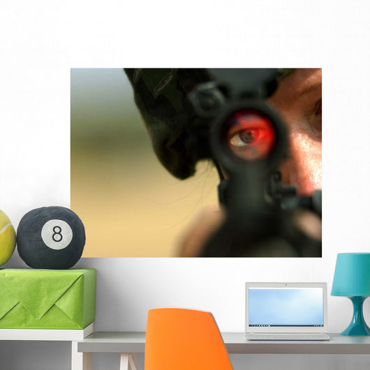 Soldier Sights Pop up Wall Decal