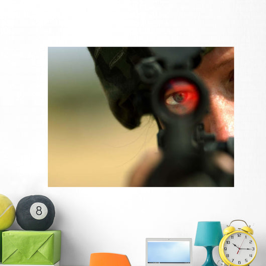 Soldier Sights Pop up Wall Decal