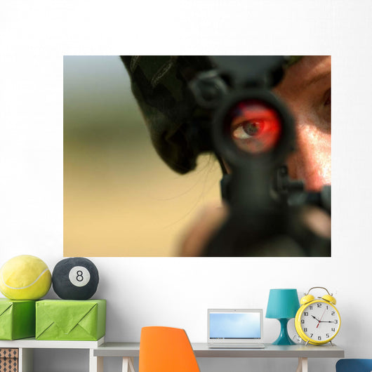 Soldier Sights Pop up Wall Decal