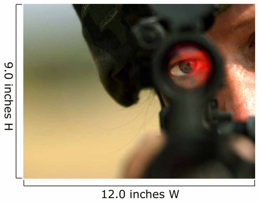 Soldier Sights Pop up Wall Decal