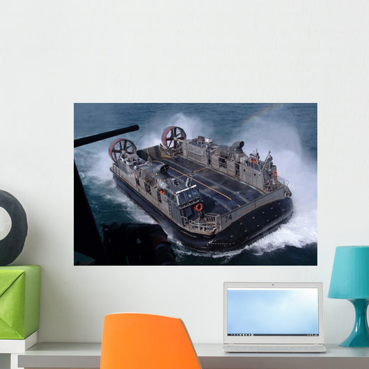 Landing Craft Air Cushion Wall Decal Design 3