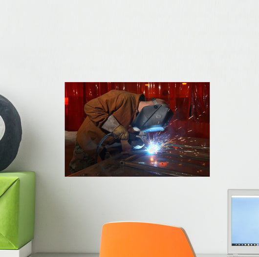 Aircraft Metals Technician Welds Wall Decal