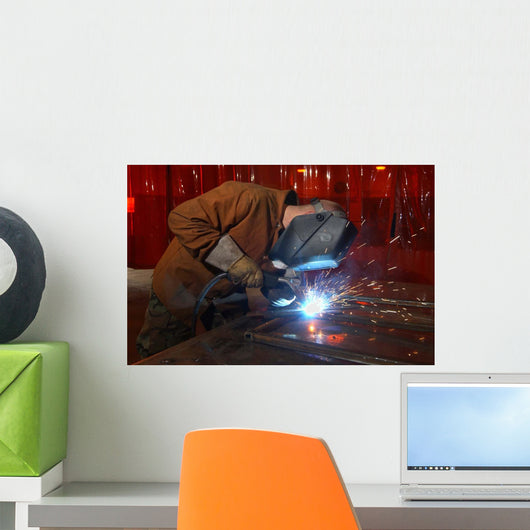 Aircraft Metals Technician Welds Wall Decal