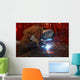 Aircraft Metals Technician Welds Wall Decal