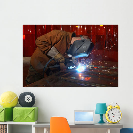 Aircraft Metals Technician Welds Wall Decal