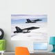 Two F A-18c Hornets Wall Decal