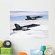 Two F A-18c Hornets Wall Decal
