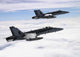Two F A-18c Hornets Wall Decal