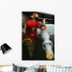 Aviation Ordnanceman Attaches Stabilizer Wall Decal