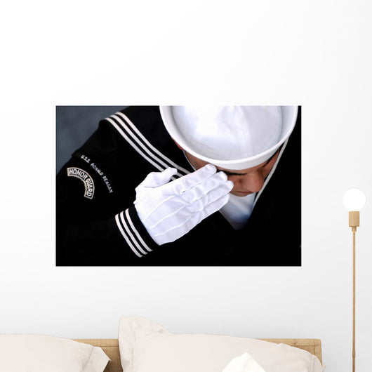 Honor Guard Member Renders Wall Decal