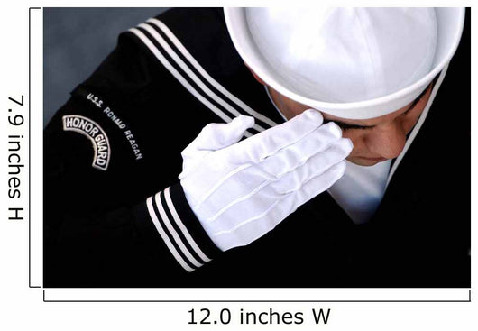 Honor Guard Member Renders Wall Decal