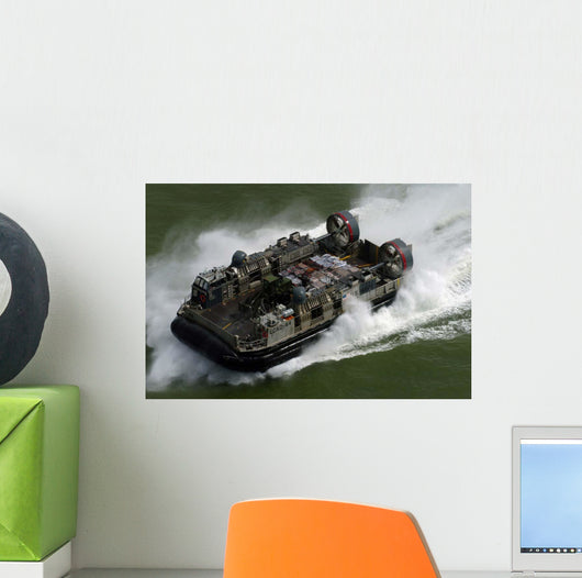 Landing Craft Air Cushion Wall Decal Design 2
