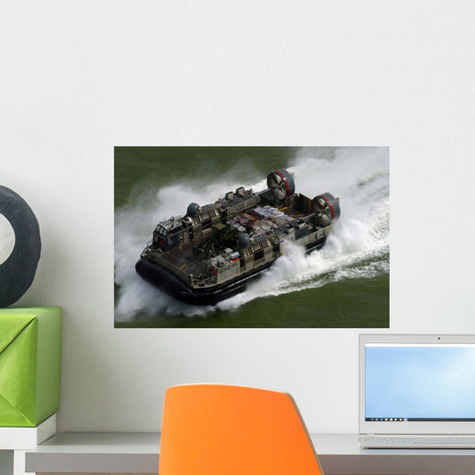 Landing Craft Air Cushion Wall Decal Design 2