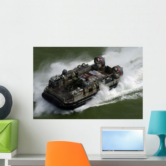 Landing Craft Air Cushion Wall Decal Design 2