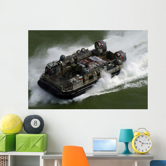 Landing Craft Air Cushion Wall Decal Design 2