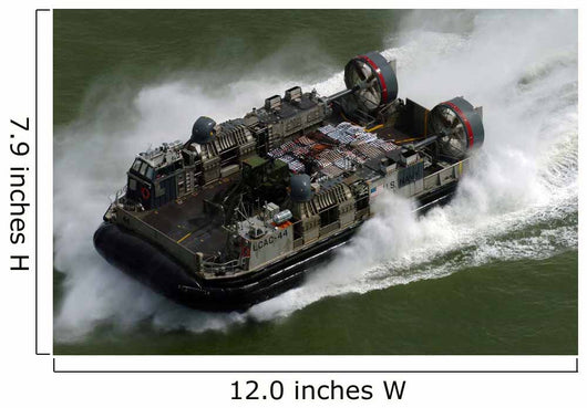 Landing Craft Air Cushion Wall Decal Design 2