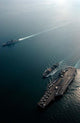 Usns Saturn Conducts Vertical Wall Decal